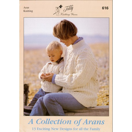 Aran Pattern Booklet 616 Pack Of 3 - Click Image to Close